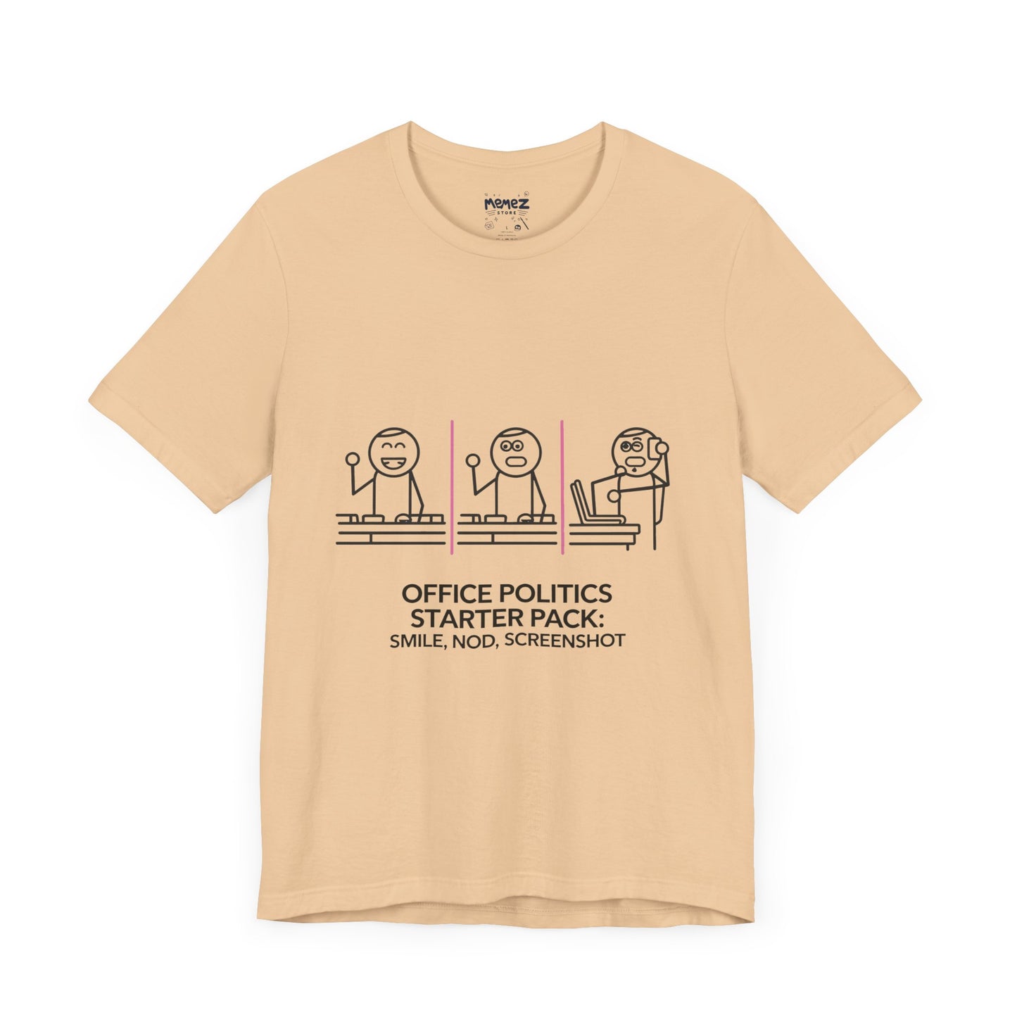 Office Politics Starter Pack Meme Tee | Memez Store