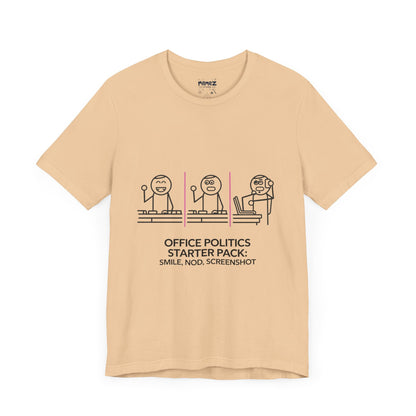 Office Politics Starter Pack Meme Tee | Memez Store