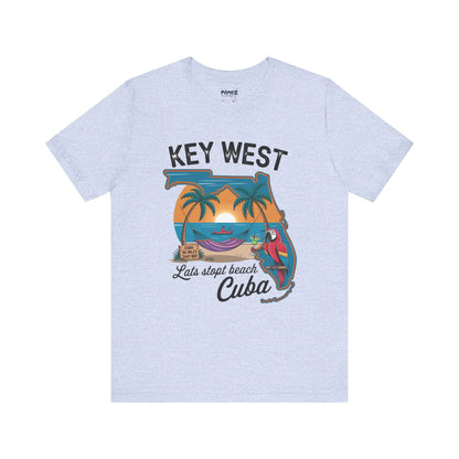 KeyWest Cuba A funny and Adventures Tee By Memez Store