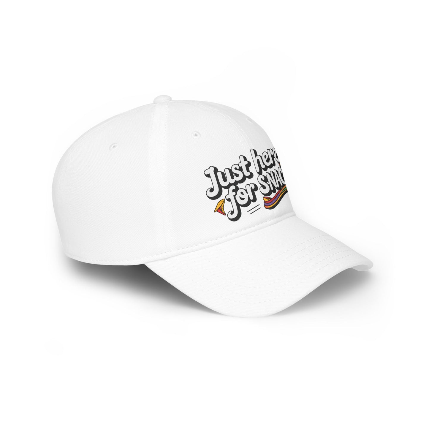 Just Here For Snacks Funny Cap By Memez Store