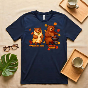 Bear-rito Time Cute Animal Pun T-Shirt