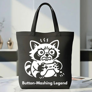 Button Mashing Legend Retro Gamer Tote Bag