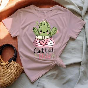 Can't Touch This Graphic T-Shirt with bold 90s rap text