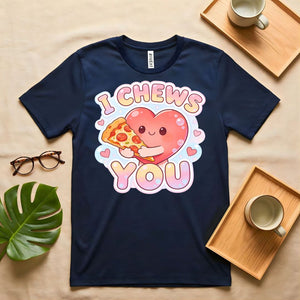 I Chews You Candy Heart Valentine's Graphic T-Shirt