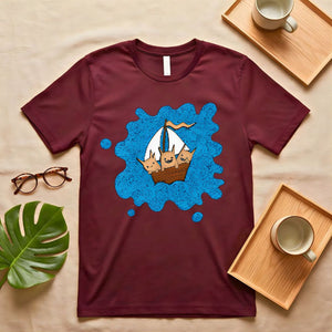 Need One Boat and Three Only Viral Logic Puzzle T-Shirt