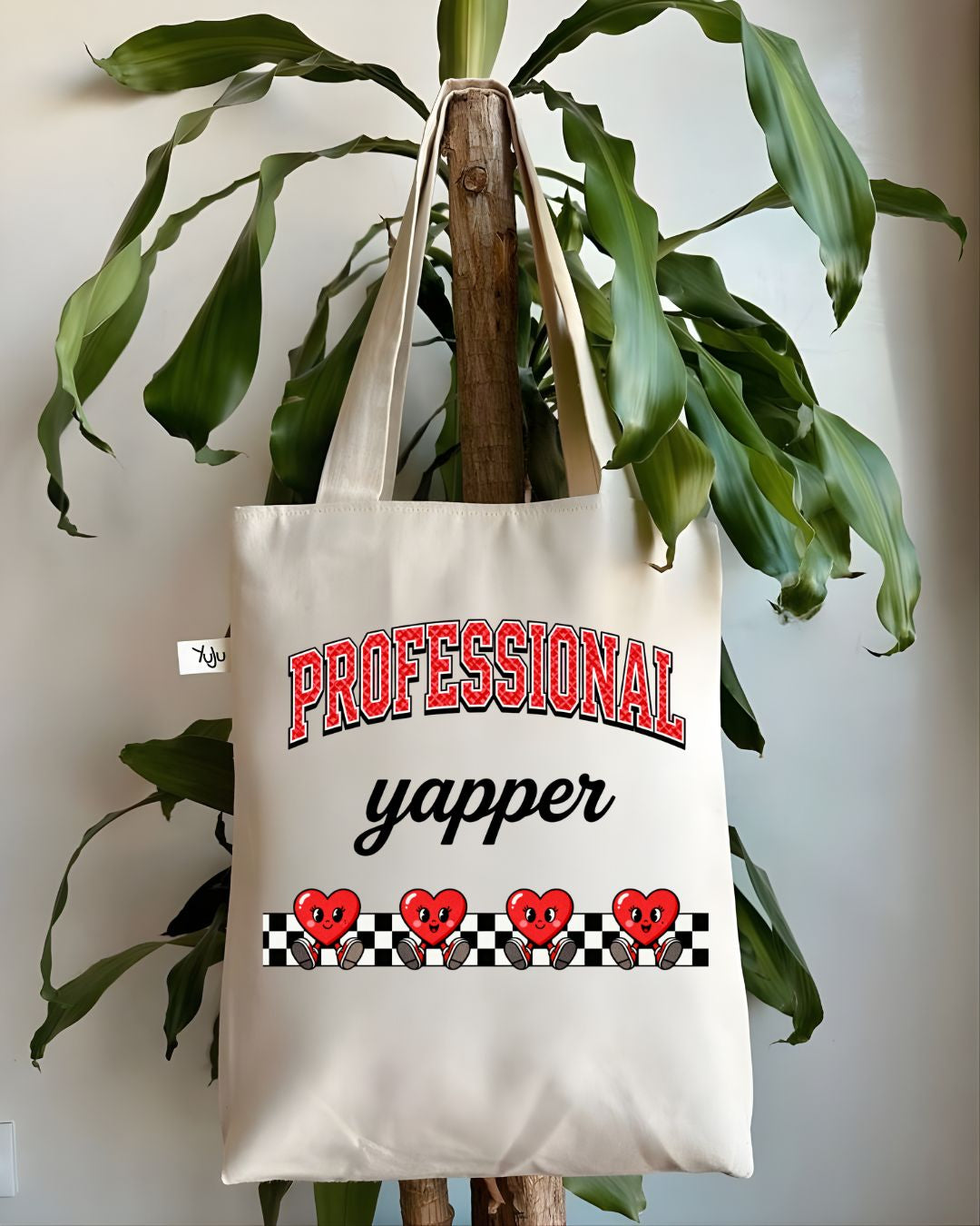 Professional Yapper Funny Talkative Slang Tote Bag