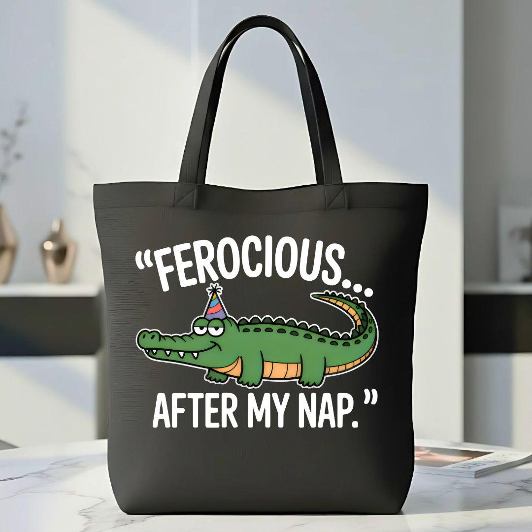 "After My Nap" Cozy &amp; Funny Sleep Humor Tote Bag