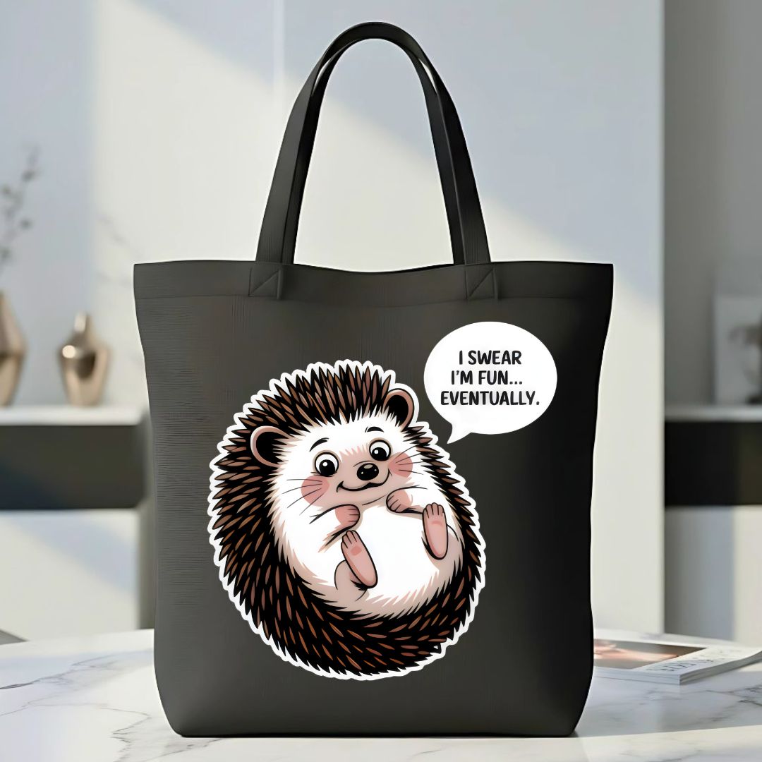"I am Fun" Sarcastic &amp; Declarative Humor Tote Bag