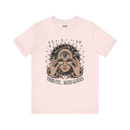 Third Eye Need Glasses Funny Tee By memez store