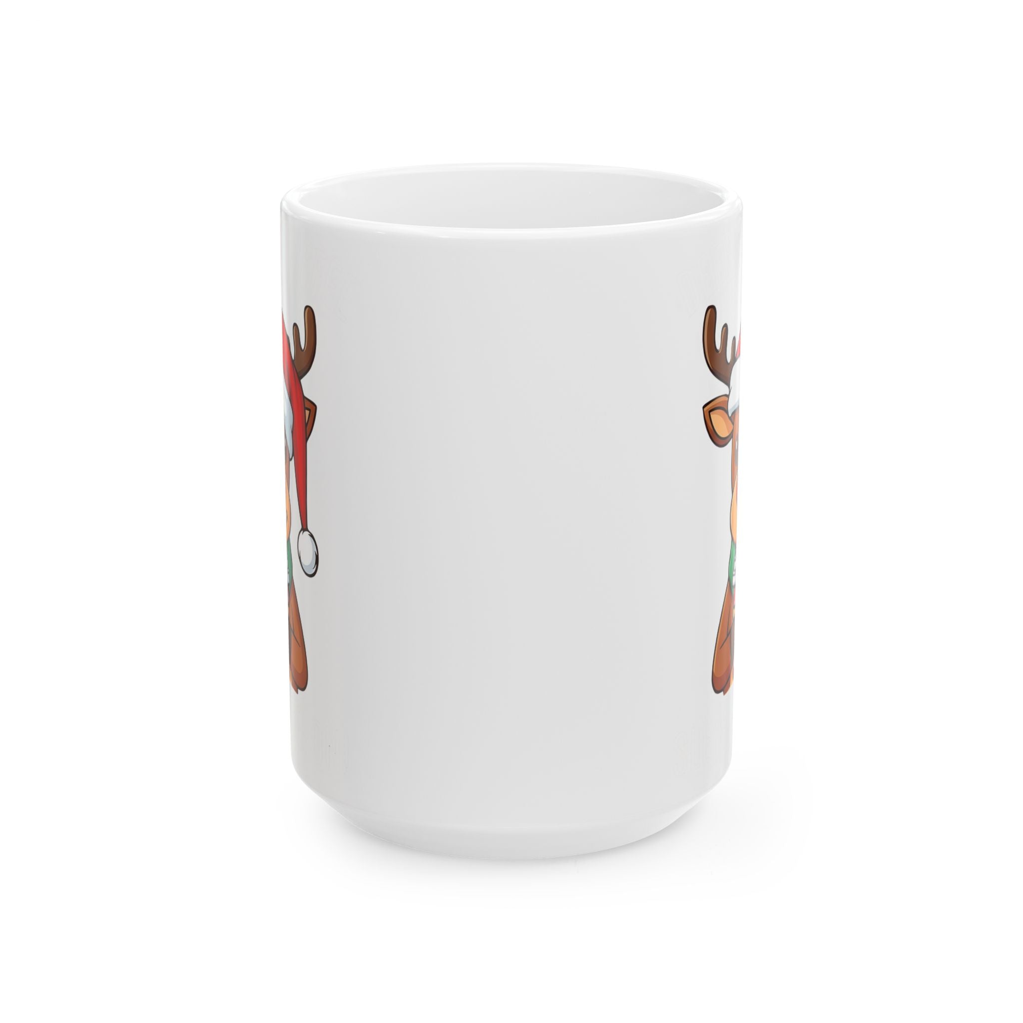 Cow Coffee and Christmas Funny Mug