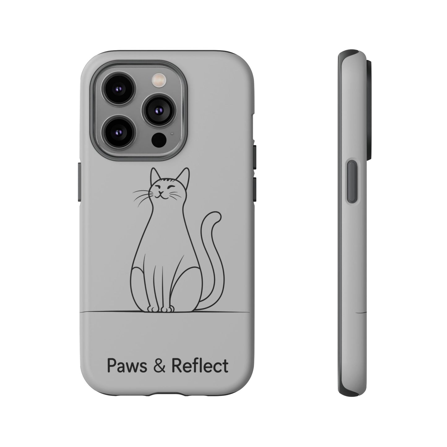 Paw and Reflect Pet Lovers iPhone Case By Memez Store