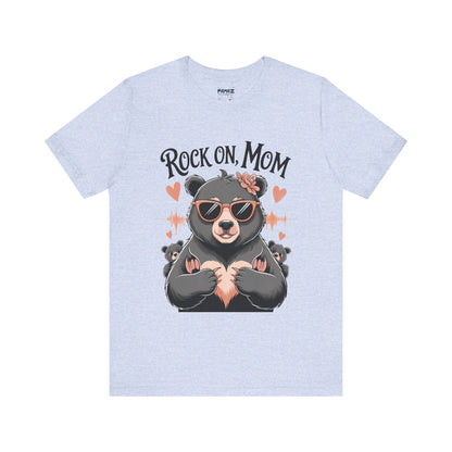 Rock On Mom FUnny Mama Bear Meme Tee By Memez Store