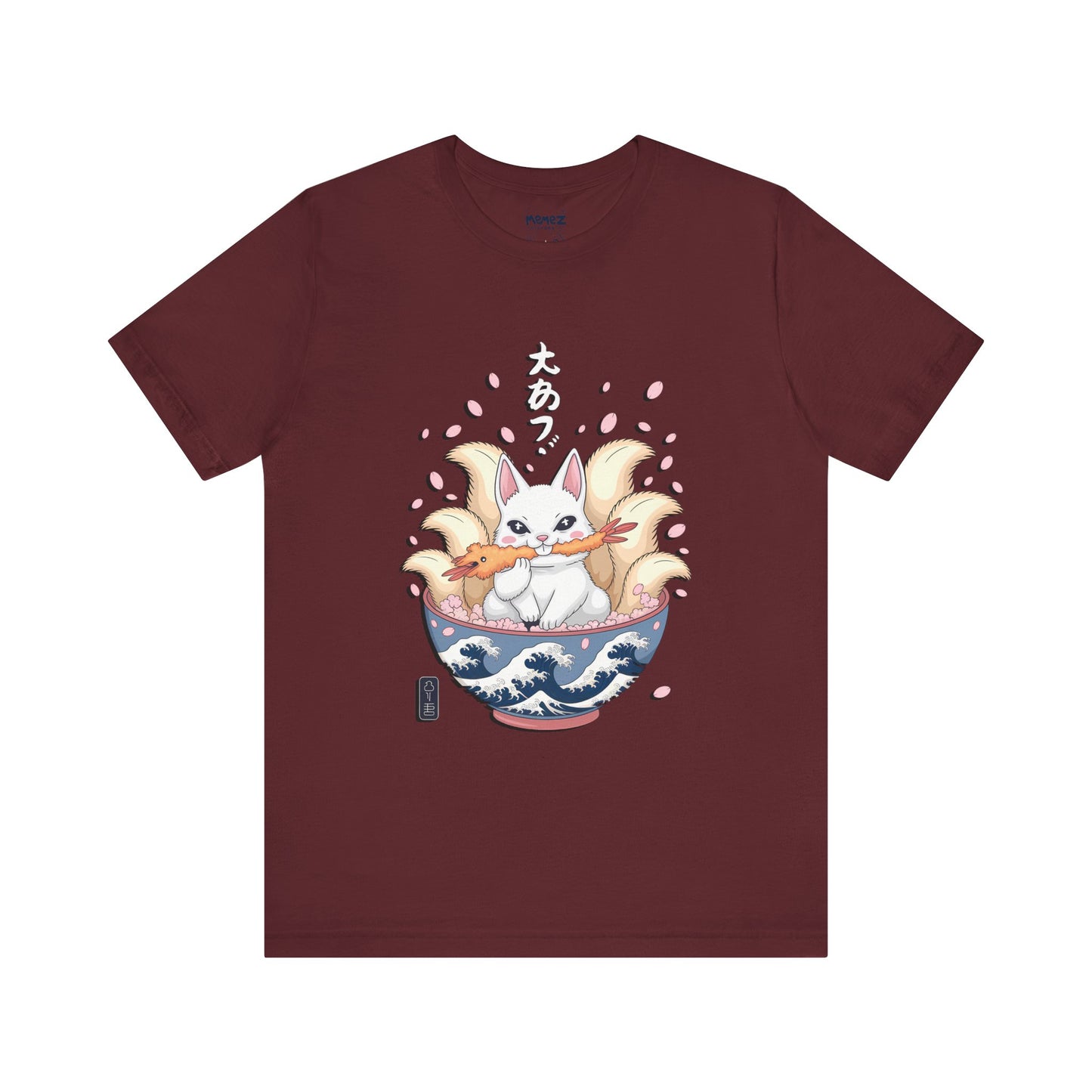 Japenese Noodles with Cat Funny Tee By memez store