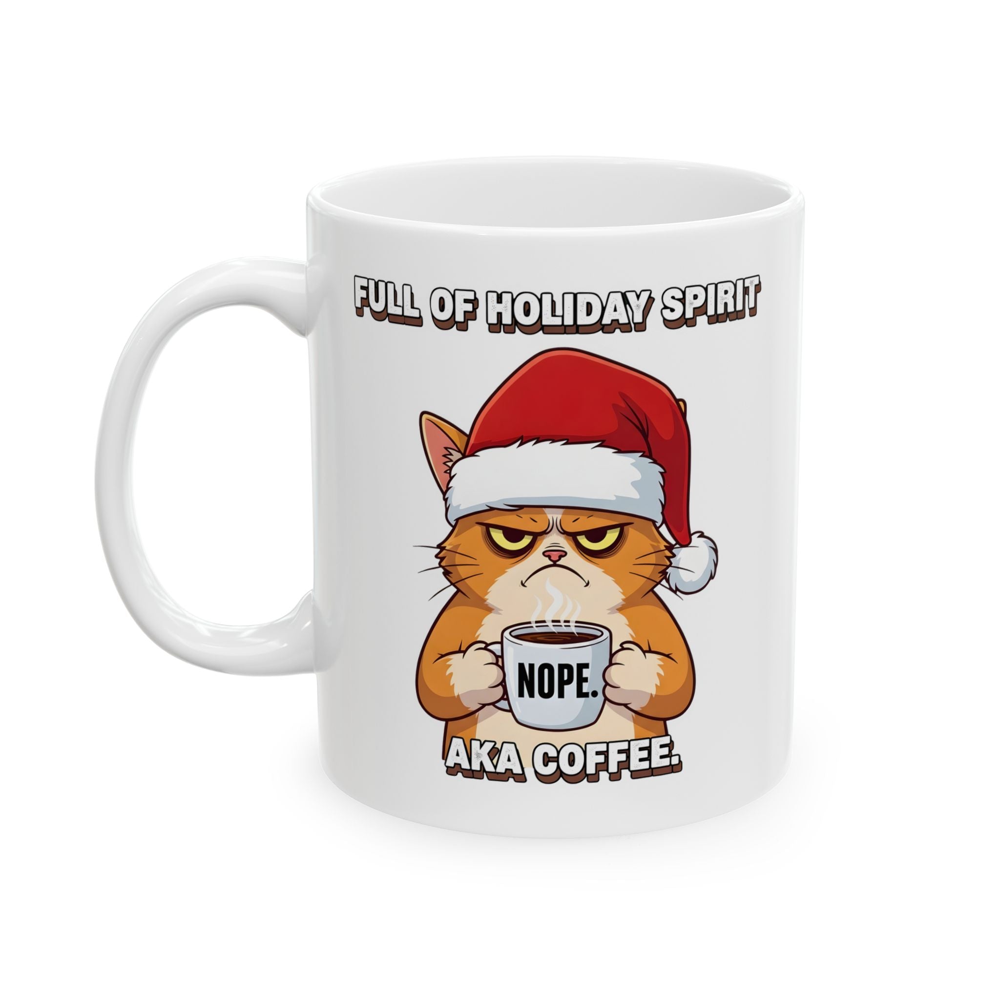 Holiday Spirit Ceramic Mug
