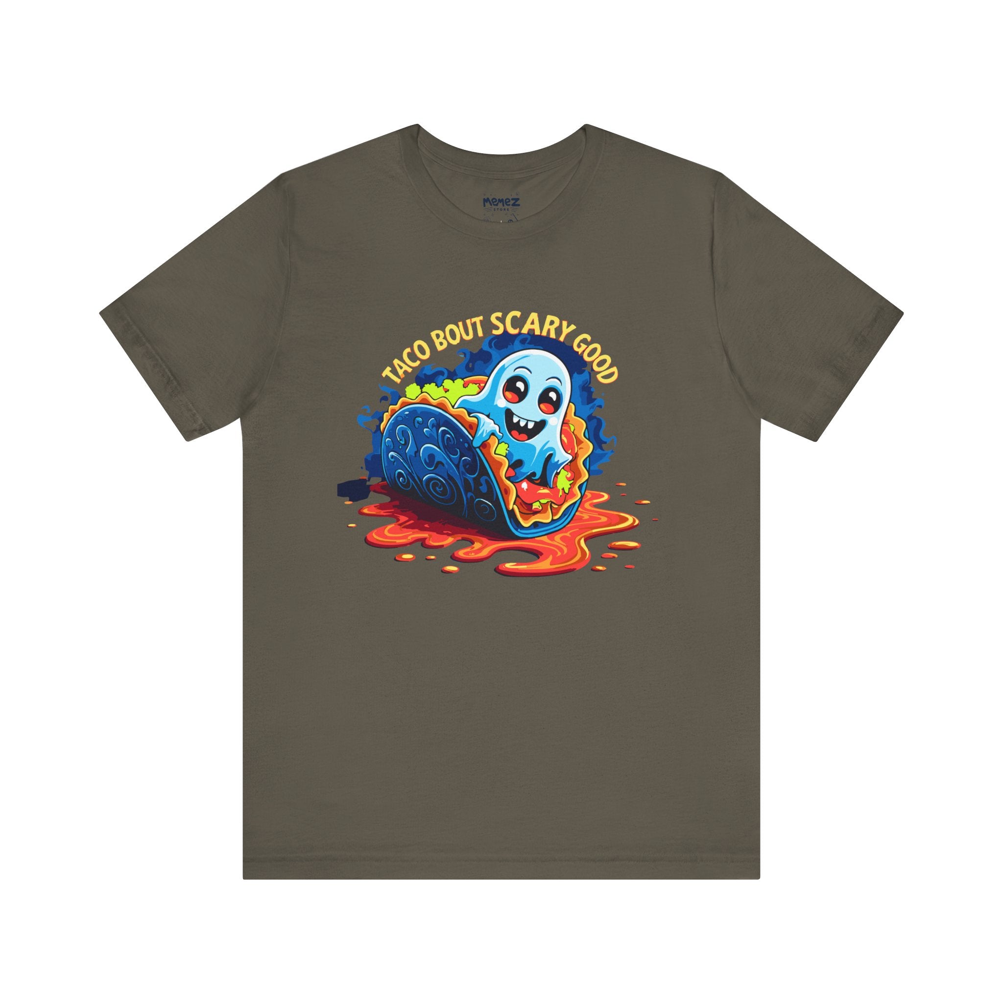 Taco Bout Scary Food Halloween Funny Tee