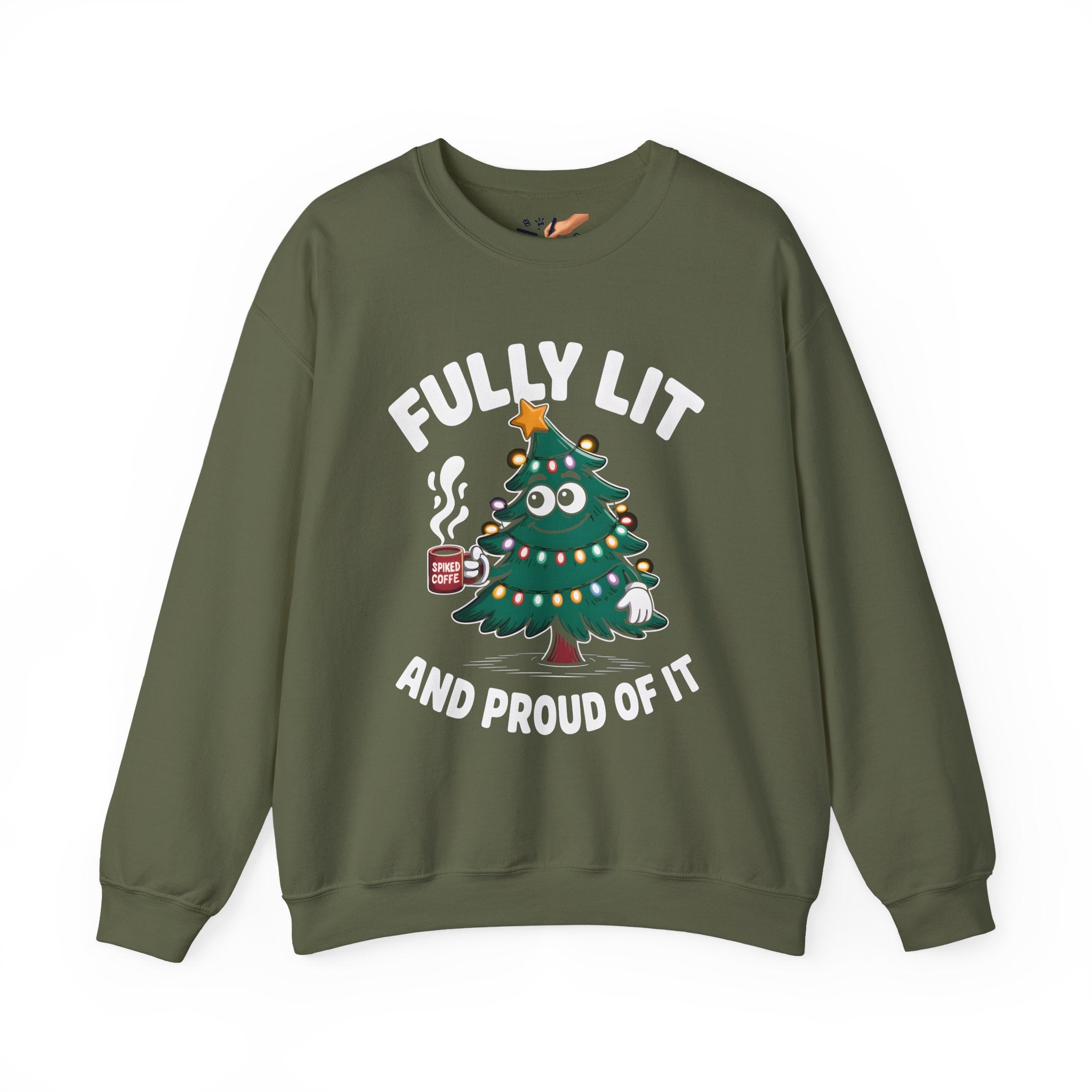 Fully Lit Proud of It Chirstmas Sweatshirt