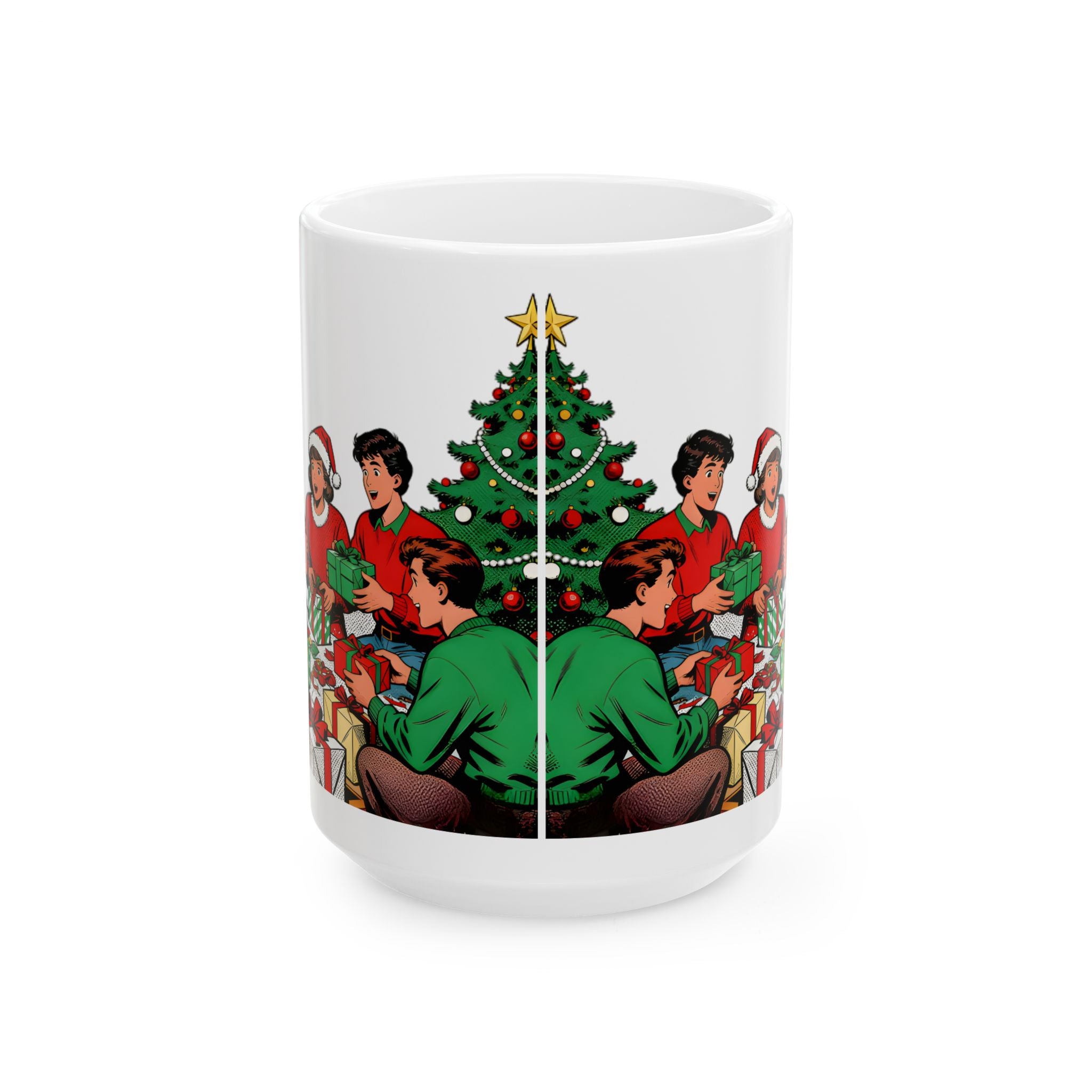 Family  Christmas Ceramic Mug