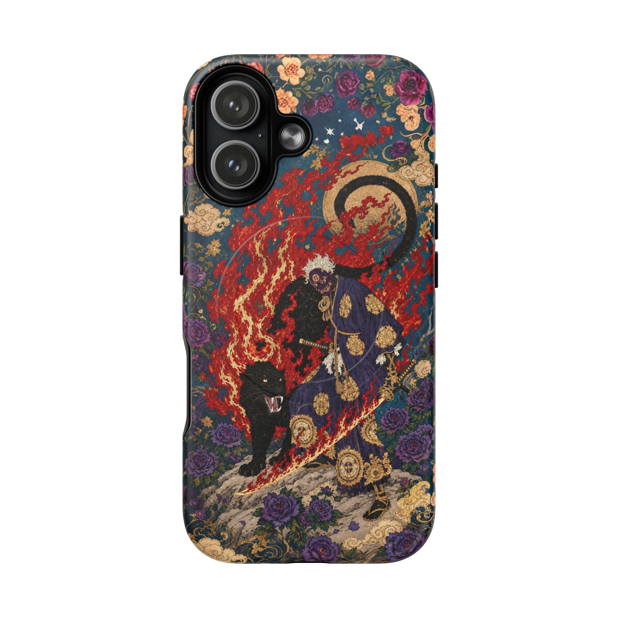 Mystic Yokai Warrior Phone Case – Tough Magnetic iPhone Cover