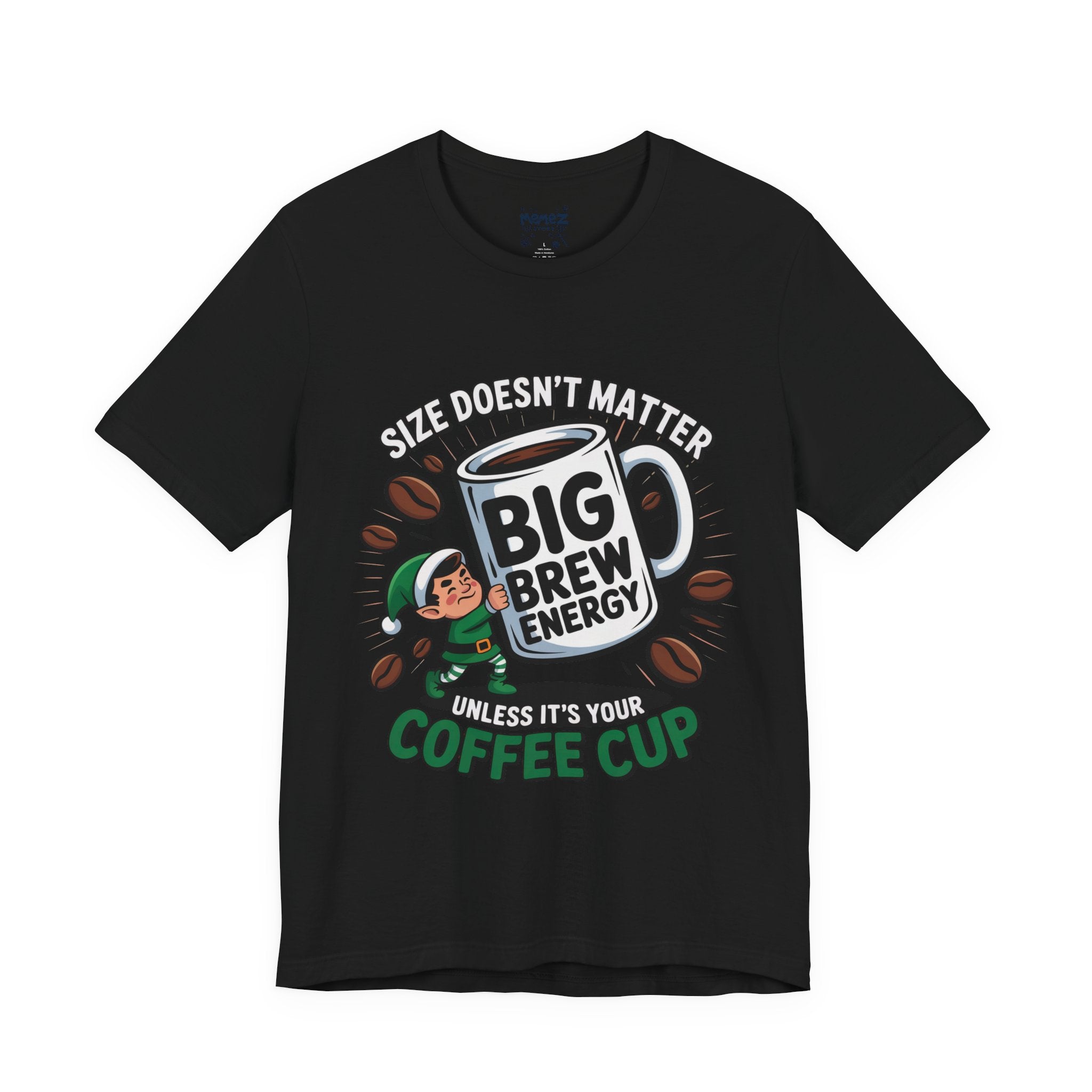 Big Brew Energy Chirstmas  Meme Funny Tee