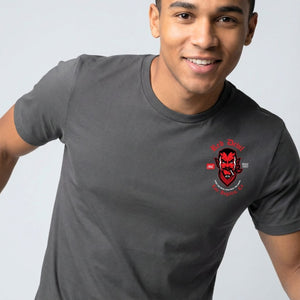 Red Devil Streetwear Tee with Striking Neo-Traditional Graphic