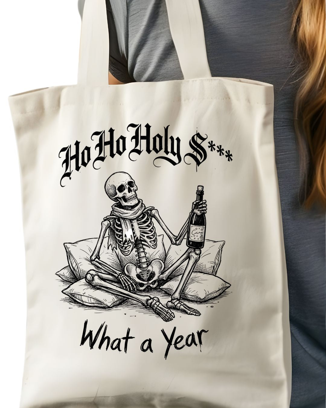 What A Year Funny Understated Sarcasm Tote Bag