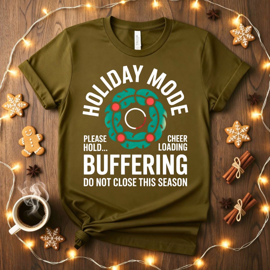 "Holiday Mode Activated" Funny Vacation T-Shirt
