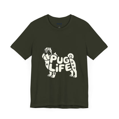 Unisex Tee PUG Life Dog Lover's Meme Tee By Memez store