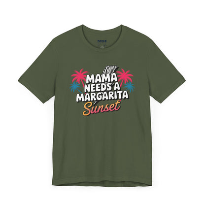Mama Needs A Magarita Sunset Funny Tee By Memez Store