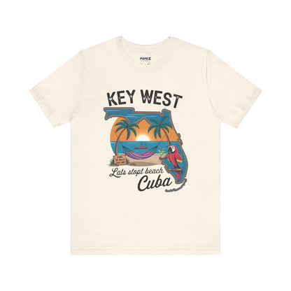 KeyWest Cuba A funny and Adventures Tee By Memez Store