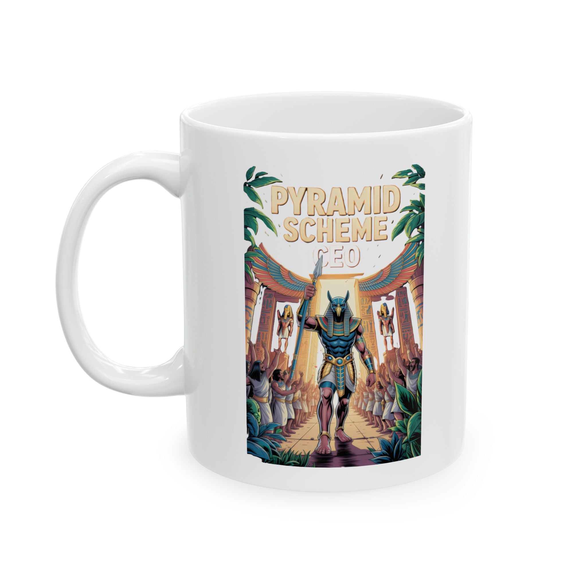 Pyramid Scheme CEP Parody Mug
