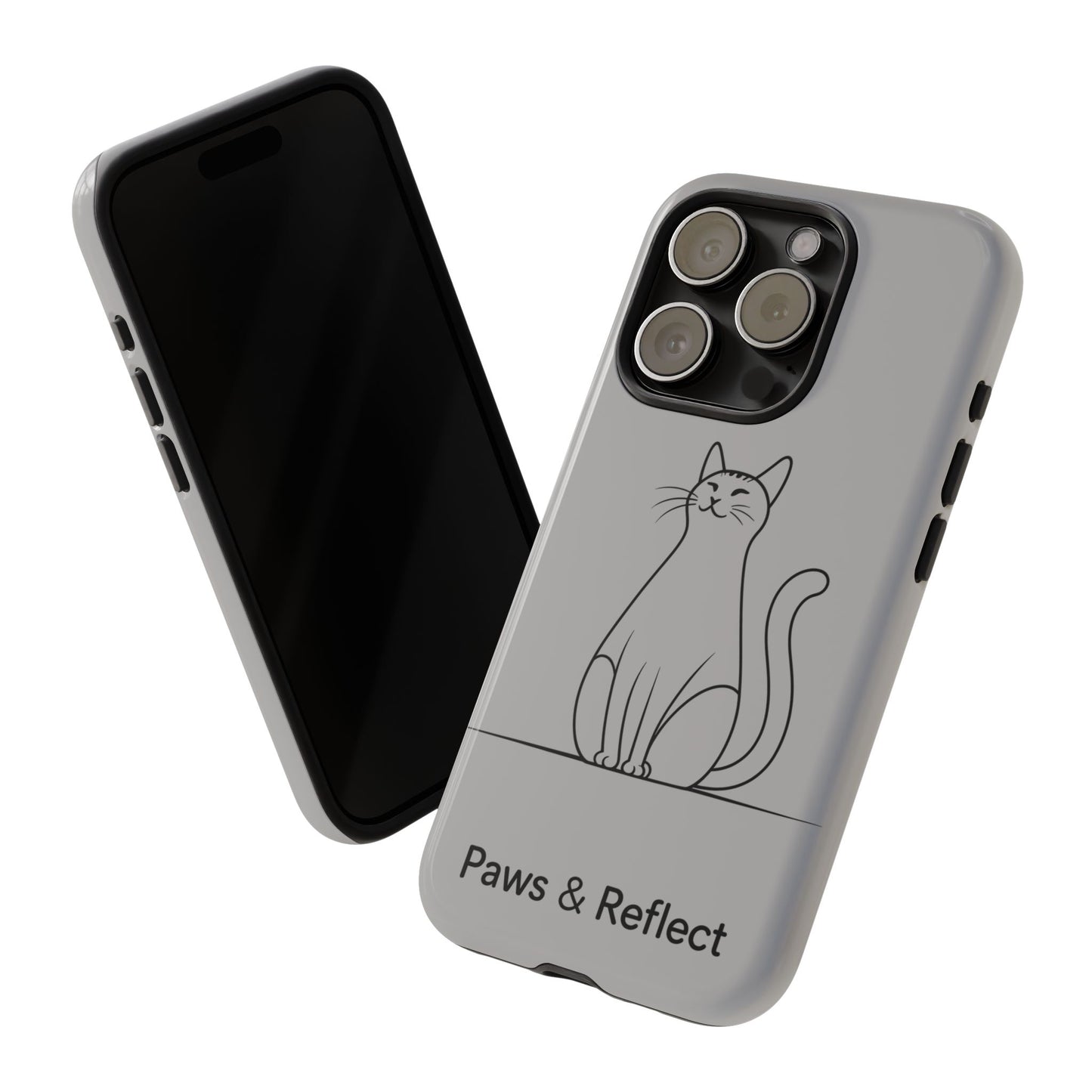 Paw and Reflect Pet Lovers iPhone Case By Memez Store