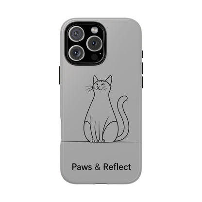 Paw and Reflect Pet Lovers iPhone Case By Memez Store