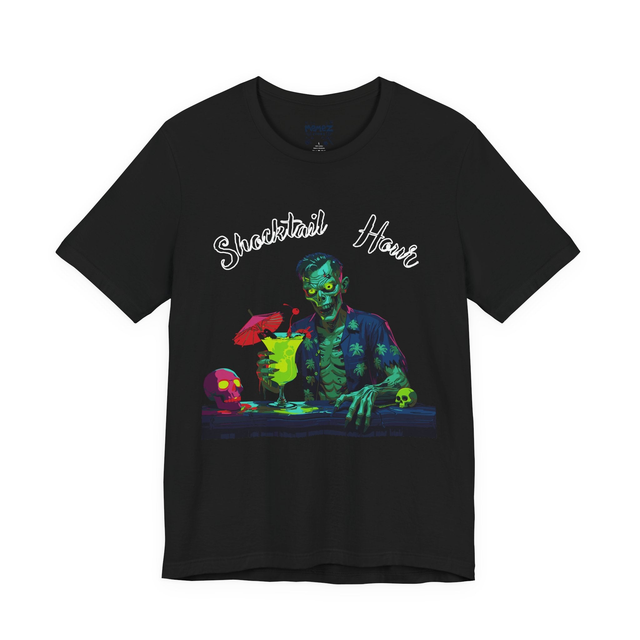 Shocktail Hour Halloween  Funny Tee