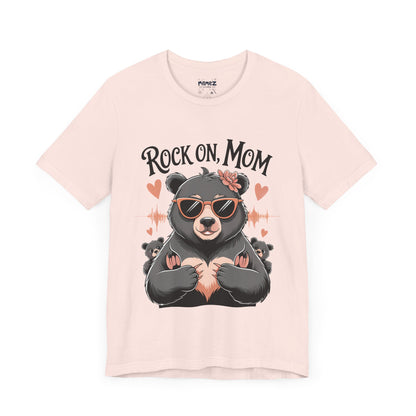 Rock On Mom FUnny Mama Bear Meme Tee By Memez Store