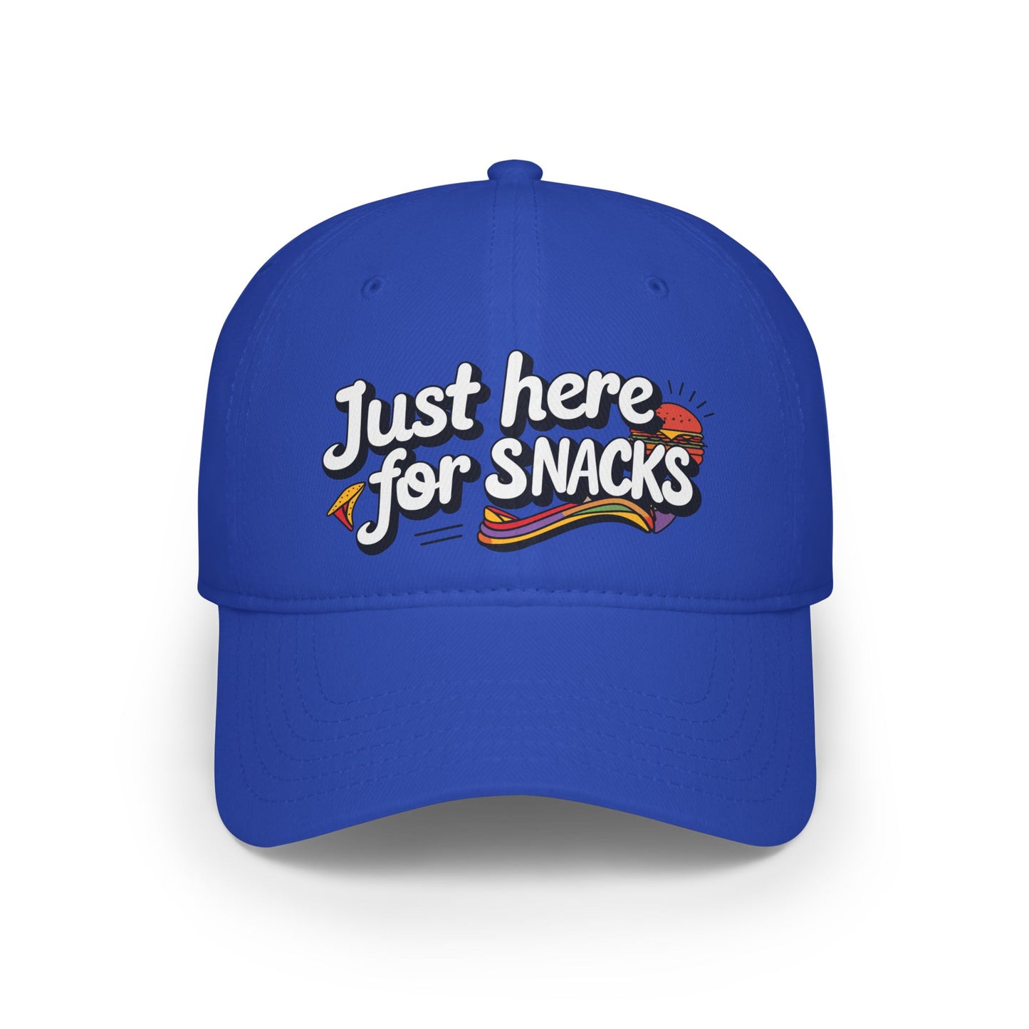 Just Here For Snacks Funny Cap By Memez Store