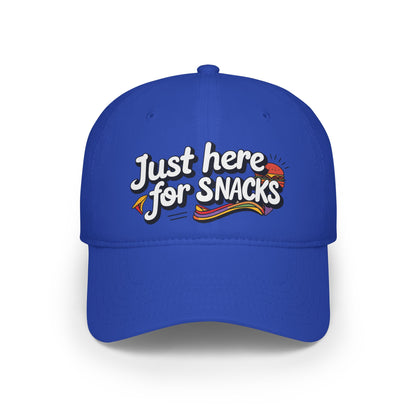 Just Here For Snacks Funny Cap By Memez Store
