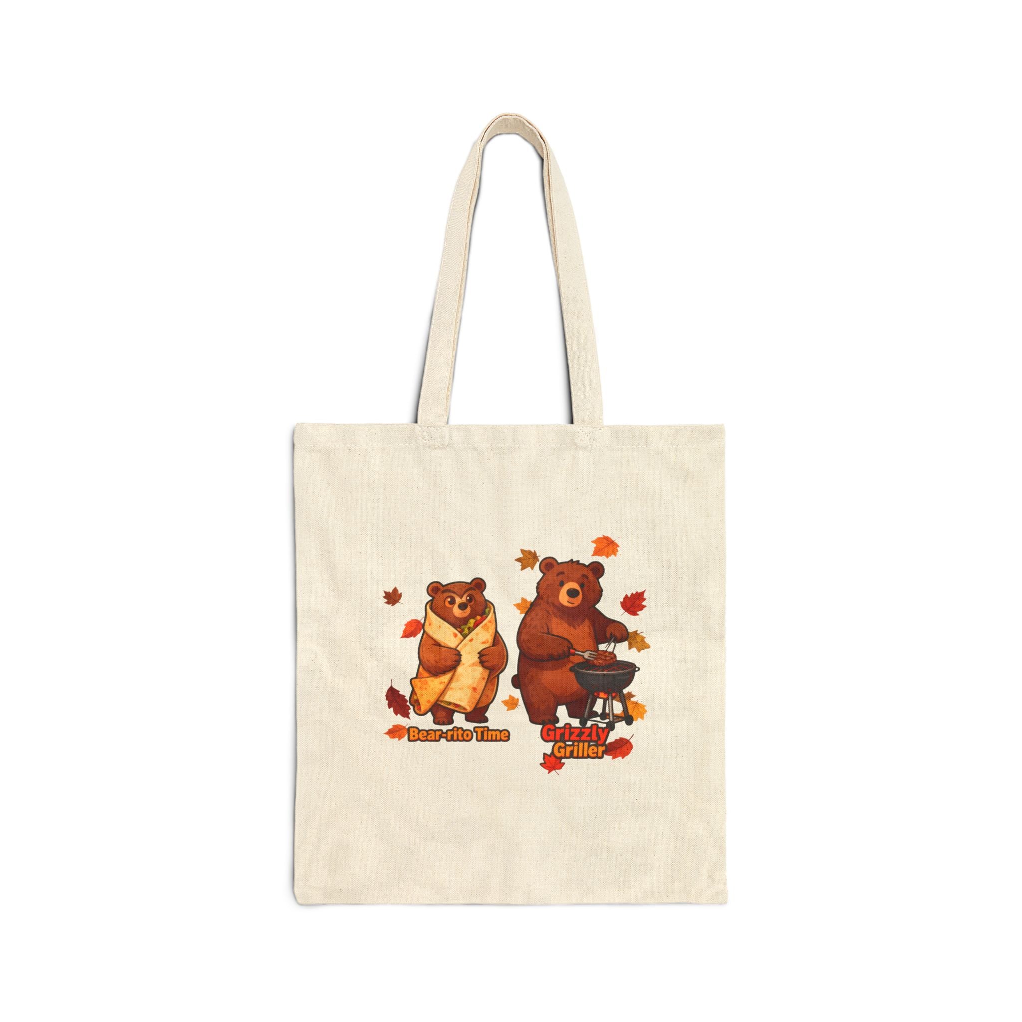 Bear -Rito Time Tote Bag