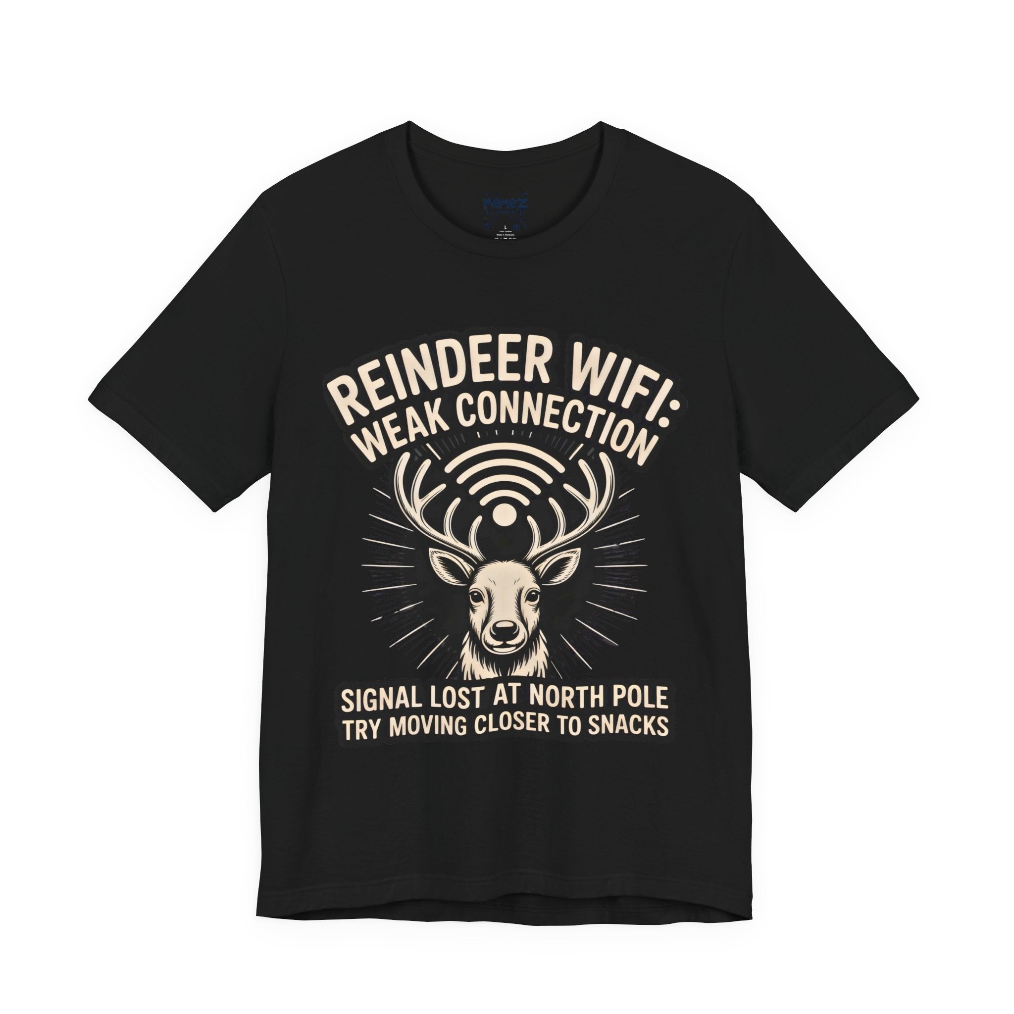 Reindeer WIFI  Funny Tee