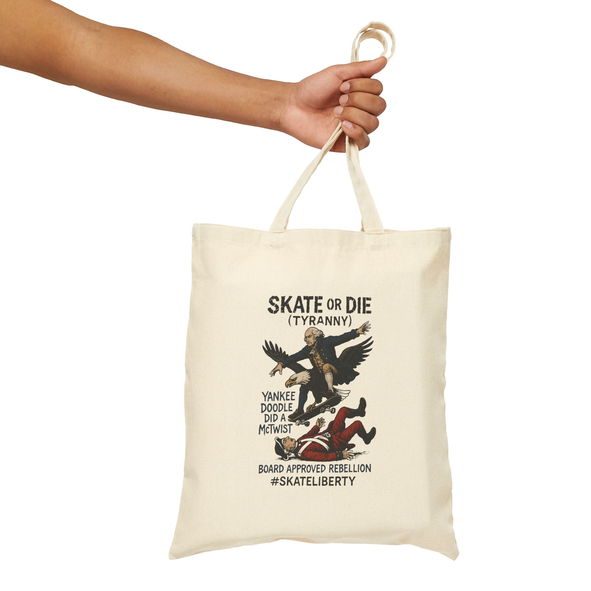 Skate or Die Funny Tote Bag By Memez Store