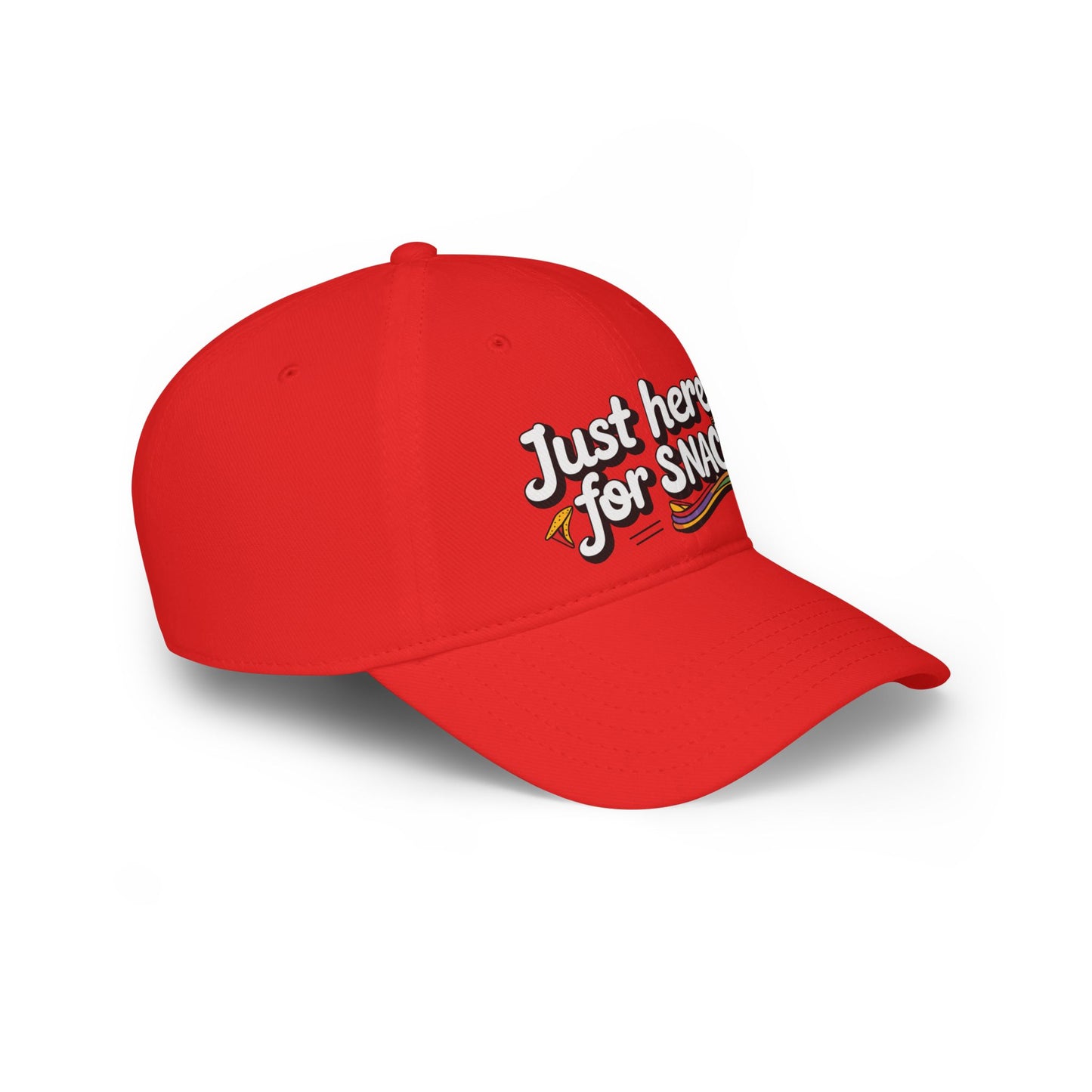 Just Here For Snacks Funny Cap By Memez Store