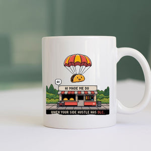 A.I Made Me Do Mug funny geek meme coffee cup