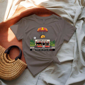 AI Made Me Do It Food Meme Graphic T-Shirt
