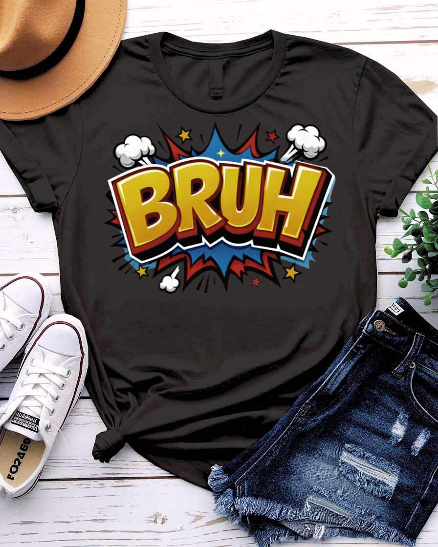 Bruh Graphic T-Shirt