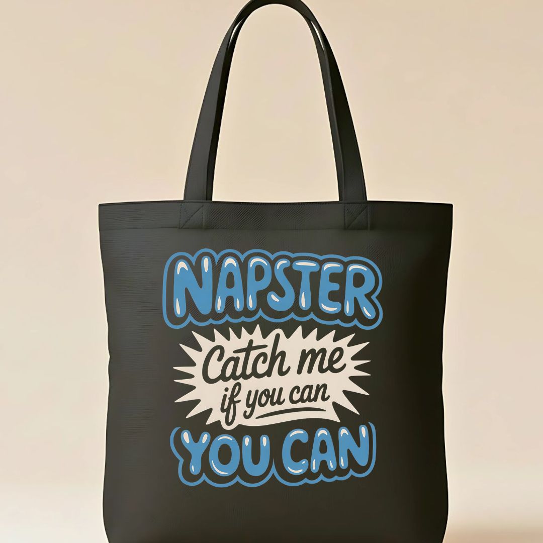 Catch Me If You Can Tote Bag by Memez Store