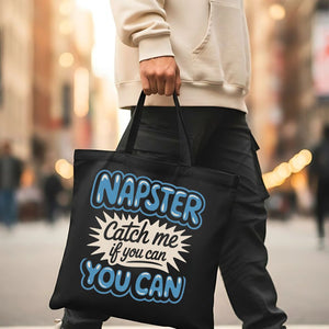 Catch Me If You Can Tote Bag by Memez Store