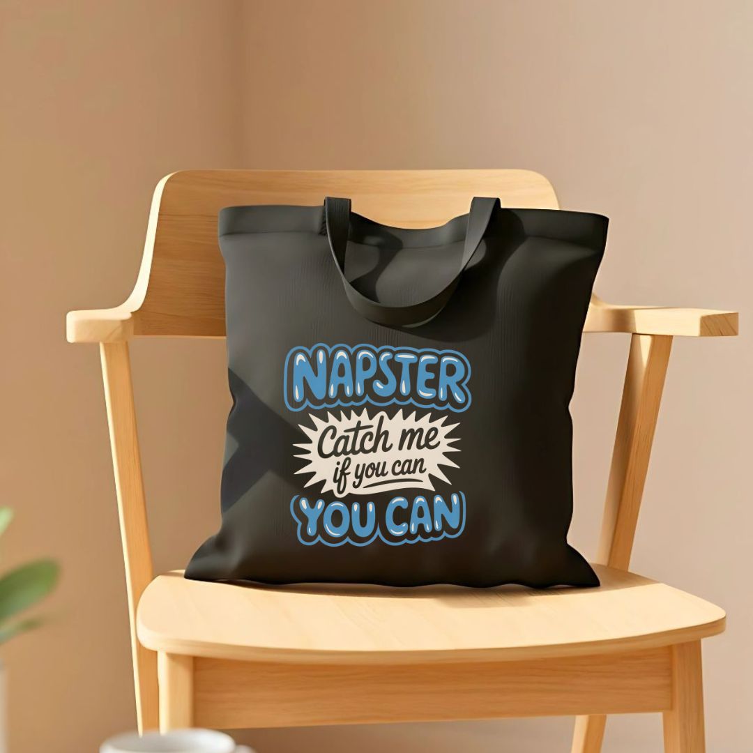 Catch Me If You Can Tote Bag by Memez Store