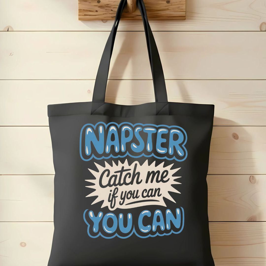 Catch Me If You Can Tote Bag by Memez Store