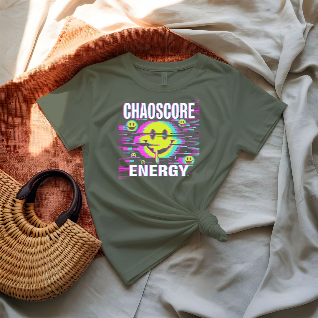 Chaoscore Energy Funny Meme Tee by Memez Store