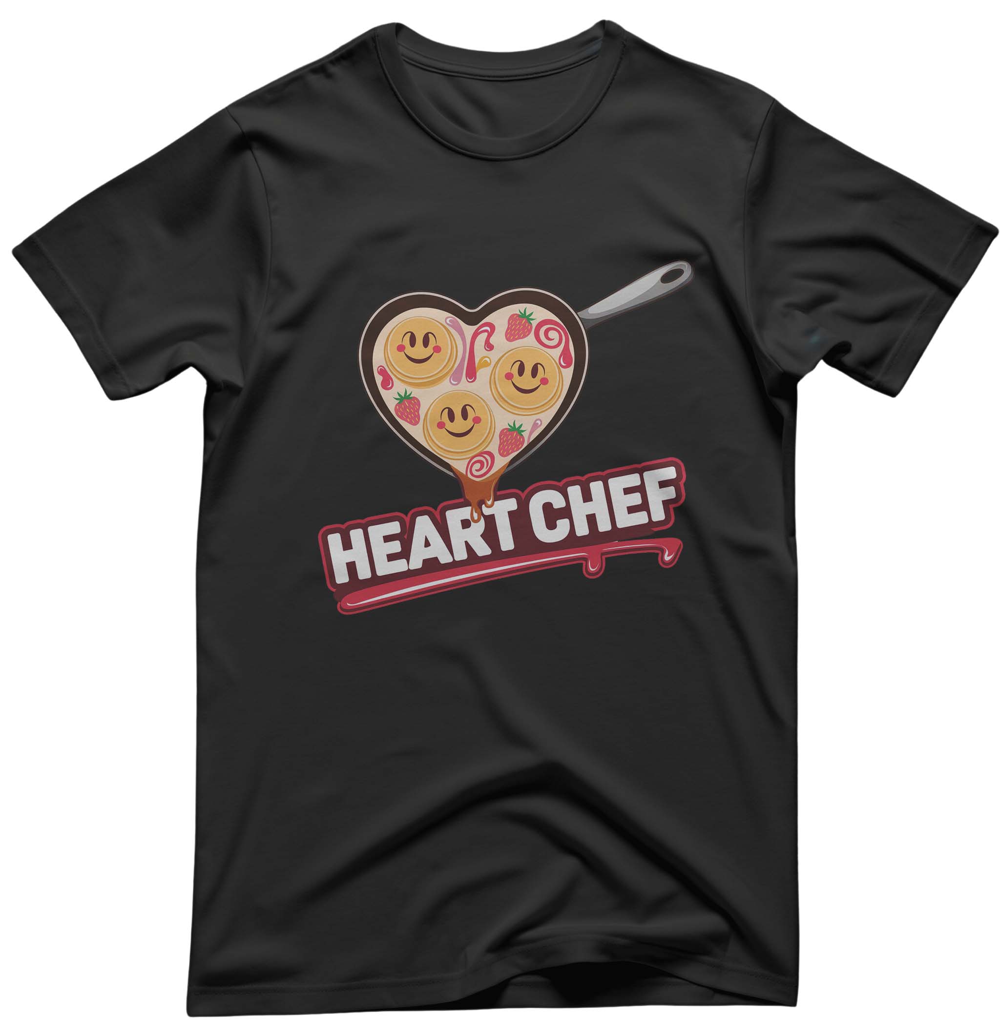 Chef Professional Heart Tee - Culinary Pride Apparel | Memez Store