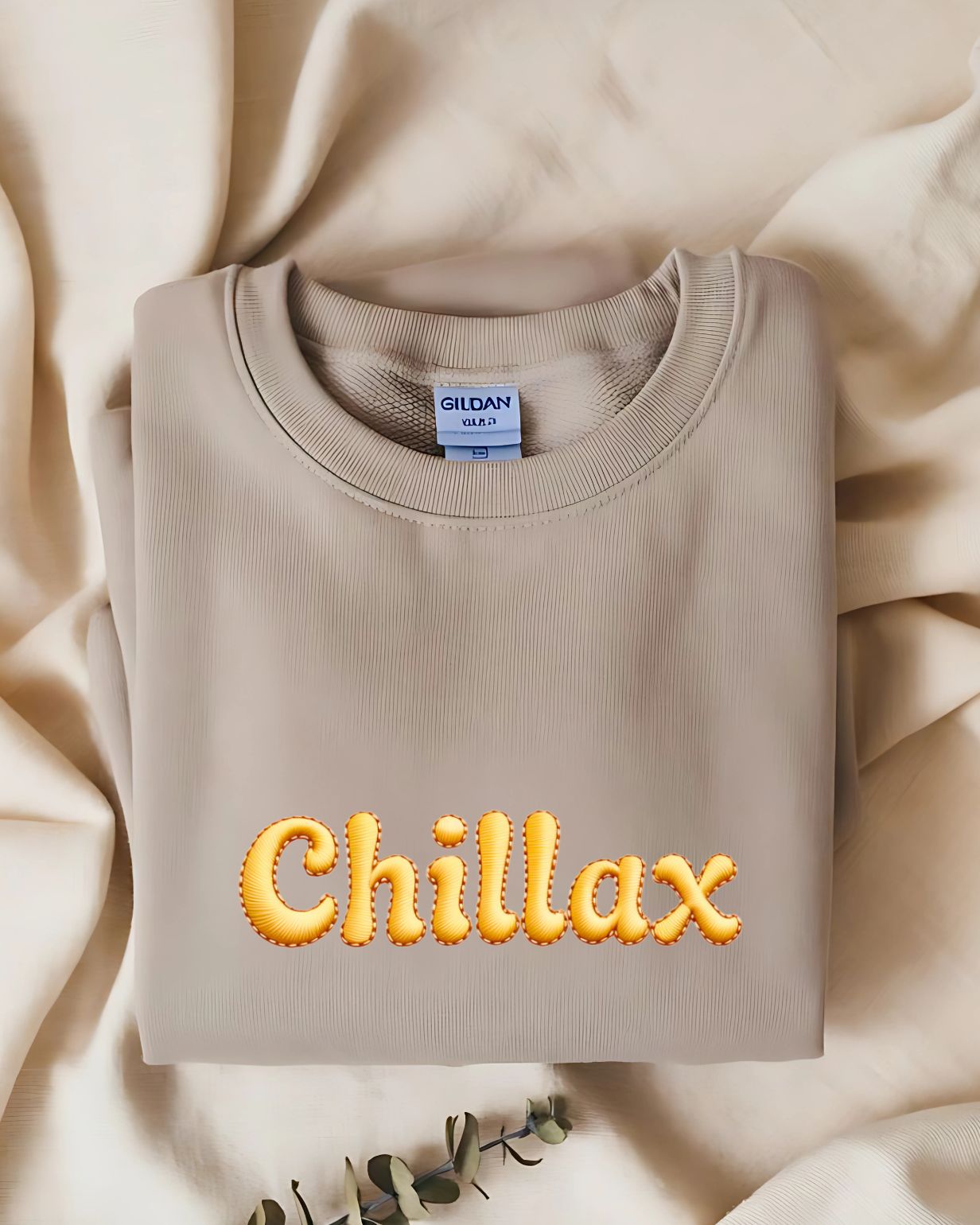 Unisex Chillax embroidered meme sweatshirt